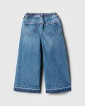 Широкие джинсы для девочки Gap, индиго/синий - фото 2