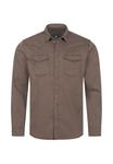 Джинсовая рубашка-рубашка Rock Creek, коричневый - фото