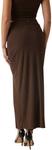 Юбка GUESS Women's Eco Aimee Jewel Drap, Espresso Brown - фото 2