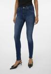 Джинсы облегающие VMLUX Vero Moda, синий деним - фото 4