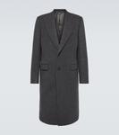 Пальто из смесовой шерсти Dolce&Gabbana, серый - фото