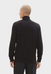 Свитер с высоким воротником для мужчин TOM TAILOR, черный - фото 3