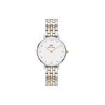 DW/DanielWellington Часы Petite Lumine 5-Link 28mm, Medium Gold-White Dial - фото