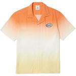 LACOSTE Рубашка унисекс оранжевая - фото