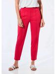 Тканевые брюки GOLDNER, красный - фото