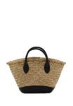 Сумка Mango SMALL BASKET, Black - фото