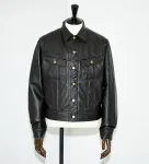 Кожаная куртка Lee Riders, цвет Black - фото