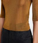 Вязаный топ Cassandre Saint Laurent, Mordore - фото 5