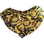 Барокко принт бикини боттомы VERSACE, черный - фото