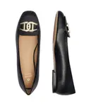 Кожаные балетки Aigner, черный - фото 4