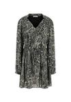 Платье Guess FLIESSENDES GLOCKIGES, Animalier/Grey - фото 5