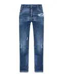 Джинсы скейтера Dsquared2, синий - фото