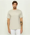 Футболка regular fit Eleventy, бежевый - фото