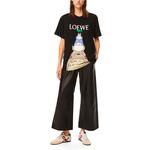 Футболка унисекс черная Loewe, черный - фото 5