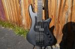 Басс гитара Schecter DIAMOND SERIES Stiletto-4 Stealth Pro EX- 35" Scale(B-E-A-D)- Satin Black 4-String Electric Bass Guitar - фото 4