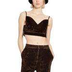 Камзол женский коричневый Loewe - фото 5