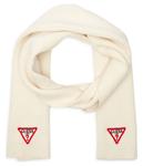 Шарф женский Guess с логотипом, экрю - фото