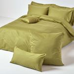 Постельное белье Homescapes оливково-зеленый, 48/74 см - фото 5