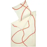 Образец кольца JustB! Постельное белье «Артси», (2 шт.) Musterring, белый - фото