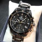 CASIO Часы Men EDIFICE Black Watch, Black Dial - фото 10