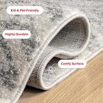 Ковер nuLOOM, 244 x 305 см, Rosanne Transitional Striped, Grey - фото 3