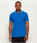 Поло Пэдди regular fit Boss Green, синий - фото