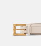 Кожаный ремень Etro, Bianco Latte - фото 3