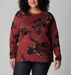 Columbia womens Sweater Weather Crew, Beetroot Pinecones - фото 9