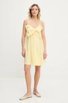 Хлопковое платье Answear.Lab, желтый - фото 2