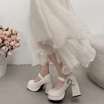 Туфли Mary Jane 9 см женские Luji, белый - фото 8