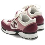 Кроссовки 'Brown White Black' CHANEL, Светлый Бордовый - фото