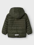 Куртка межсезонная NAME IT NMMMarble, оливковый - фото 2
