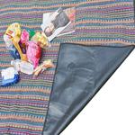 Ewesburg открытый кемпинг в этническом стиле контрастного цвета влагостойкий коврик для пикника ES-PM016 - фото 3