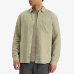 Рубашка с контрастным карманом Folk, цвет sage - фото 2