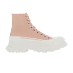 Ботинки Alexander McQueen Wmns Tread Slick Boot, розовый - фото