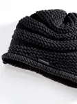 Casual Looks Вязаная шапка, черный - фото
