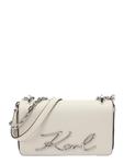 Karl Lagerfeld Сумка через плечо в цвете офф-уайт - фото