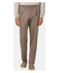 Фланелевые брюки Boggi Milano, бежевый - фото 3