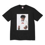 Футболка nba youngboy t-shirt 'black white' Supreme, черный - фото