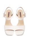 Босоножки на платформе Sandali con tacco Queen Helena, белый - фото 5
