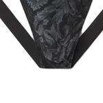 Барокко принтованные стринги джокстрап VERSACE, черный - фото 5