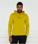 Толстовка regular fit Ea7, горчичный - фото