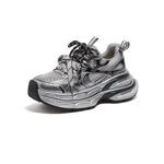 Женские кроссовки Low Top Chunky Camel, Coffee - фото 3