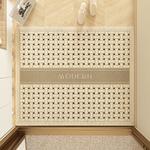 Budis Ковер 80х100 см для прихожей в современном минималистичном стиле, плетеный, B Style [Silk Loop] - фото 5