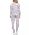 Женский комплект одежды Leopard Lounge, 2 предмета White Mark, серый - фото 5