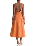 Платье-майка Vince со швами Vince, оранжевый - фото 2
