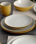 Набор из 4 обеденных тарелок Colorwave Coupe Noritake, Mustard - фото 4