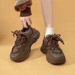 Кроссовки La Chapelle Chunky Sneakers Women's Low-top, бежевый - фото 13