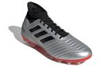 Кроссовки Predator 19.3 ag Adidas, серебряный - фото 3