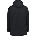 Куртка мужская парка с капюшоном на кнопках Cmp, цвет nero - фото 2